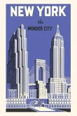 Vintage Journal New York, the Wonder City