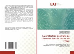 La protection de droits de l¿homme dans la charte de l¿ONU - Bahati Ntawiniga, Justin;Mirhima Chombe, Peace;Kabala Bolakembo, Junior