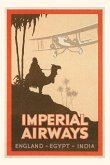 Vintage Journal Imperial Airways Travel Poster