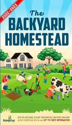 The Backyard Homestead 2022-2023 - Footprint Press, Small