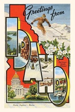 Vintage Journal Greetings from Idaho