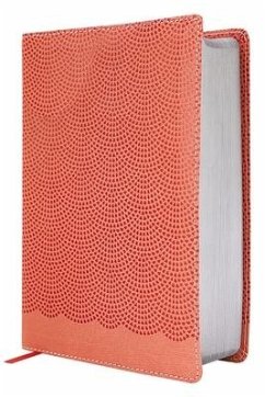 NIrV, Giant Print Compact Bible, Leathersoft, Peach, Comfort Print - Zondervan