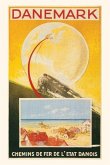 Vintage Journal Denmark Travel Poster