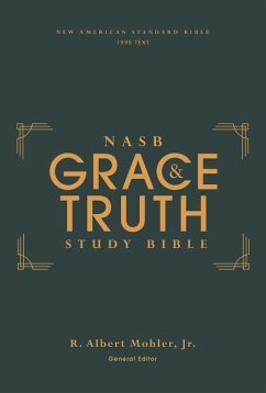 Nasb, the Grace and Truth Study Bible (Trustworthy and Practical Insights), Hardcover, Green, Red Letter, 1995 Text, Comfort Print - Zondervan