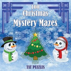 100 Christmas Mystery Mazes - Puzzles, Tat