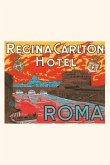 Vintage Journal Regina Carlton Hotel, Rome