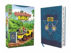 NIrV, Adventure Bible for Early Readers, Leathersoft, Blue, Full Color, Thumb Indexed Tabs - Richards, Lawrence O.