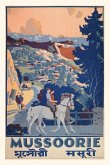 Vintage Journal Mussoorie, India Travel Poster