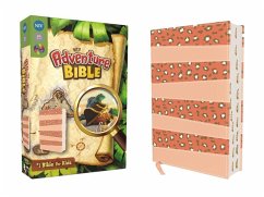 Niv, Adventure Bible, Leathersoft, Coral, Full Color, Thumb Indexed Tabs - Zondervan