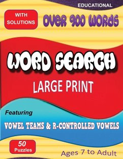Word Search Featuring Vowel Teams & R-Controlled Vowels - Robertson, Cindy