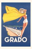 Vintage Journal Grado Travel Poster