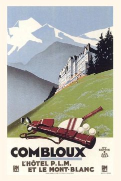 Vintage Journal Combloux Poster