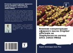 Vliqnie koncentracii äfirnogo masla Zingiber officinale na Staphylococcus aureus ATCC 25923 MRSA