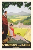 Vintage Journal Poster for St. Honore les Bains Poster