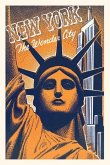 Vintage Journal Statue of Liberty Head