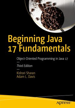 Beginning Java 17 Fundamentals (eBook, PDF) - Sharan, Kishori; Davis, Adam L.