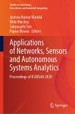 Applications of Networks, Sensors and Autonomous Systems Analytics (eBook, PDF)