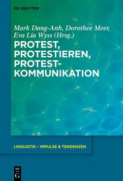 Protest, Protestieren, Protestkommunikation (eBook, ePUB)