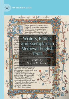 Writers, Editors and Exemplars in Medieval English Texts