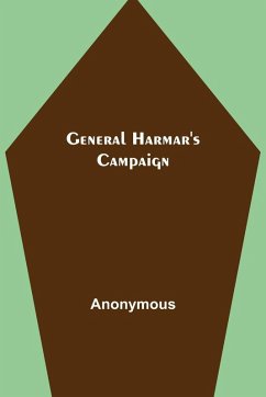 Cover General Harmar's Campaign
