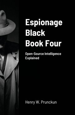 Espionage Black Book Four - Prunckun, Henry