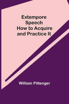 Extempore Speech - Pittenger, William