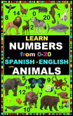 LEARN NUMBERS FROM 0-20 WITH ANIMALS IN SPANISH & ENGLISH (eBook, ePUB)