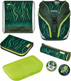 Cover Herlitz Grundschulrucksack SoftLight Plus Jungle 20 Liter befüllt