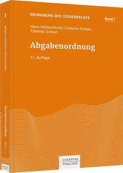 Abgabenordnung - Helmschrott, Hans;Grimm, Simone;Scheel, Thomas