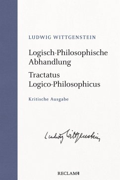 Logisch-Philosophische Abhandlung. Tractatus Logico-Philosophicus - Wittgenstein, Ludwig