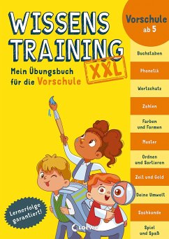 Wissenstraining XXL - Mein Übungsbuch für die Vorschule - Trumbauer, Lisa
