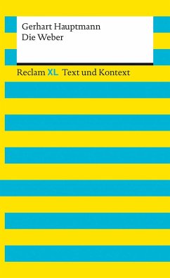Cover Die Weber. Textausgabe mit Kommentar und Materialien