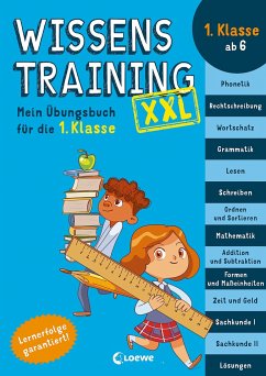 Wissenstraining XXL - Mein Übungsbuch für die 1. Klasse - Trumbauer, Lisa