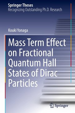Mass Term Effect on Fractional Quantum Hall States of Dirac Particles - Yonaga, Kouki