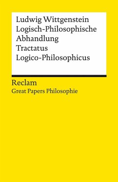 Logisch-Philosophische Abhandlung. Tractatus Logico-Philosophicus - Wittgenstein, Ludwig