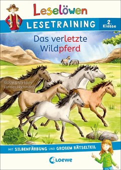 Leselöwen Lesetraining 2. Klasse - Das verletzte Wildpferd - Stütze & Vorbach