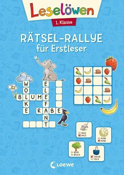 Leselöwen Rätsel-Rallye für Erstleser - 1. Klasse (Hellblau) - Wittenburg, Christiane