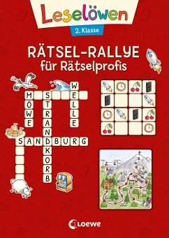 Leselöwen Rätsel-Rallye für Leseprofis - 2. Klasse (Rot) - Wittenburg, Christiane