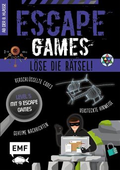Escape Games Level 5 (lila) - Löse die Rätsel! - 9 Escape Games ab der 8. Klasse - Durand, Arnaud;Durand, Julien