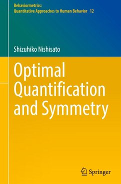 Optimal Quantification and Symmetry - Nishisato, Shizuhiko