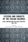 Citizens and Subjects of the Italian Colonies (eBook, ePUB)