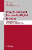 Towards Open and Trustworthy Digital Societies (eBook, PDF)