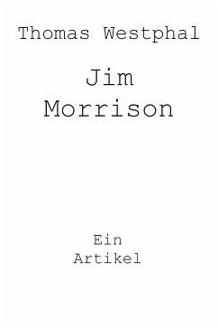 Jim Morrison (eBook, ePUB) - Westphal, Thomas