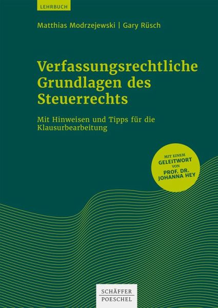 Verfassungsrechtliche Grundlagen des Steuerrechts (eBook, ePUB)