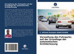 Cover Verwaltung des Fuhrparks auf der Grundlage der automatischen Schilderlesung