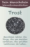 Dein Wunschstein, Schneeflockenobsidian - Trost