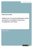 Einfluss der Coronavirus-Pandemie auf die psychische Gesundheit. Depression, Sozialphobie und Suizid Einfluss der Coronavirus-Pandemie auf die psychische Gesundheit. Depression, Sozialphobie und Suizid