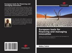 European tools for financing and managing innovation - Yekini, Abdou