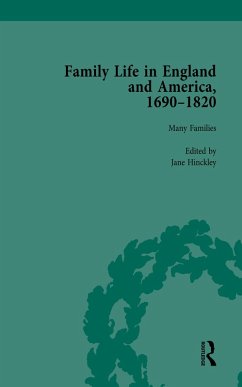 Cover Family Life in England and America, 1690-1820, vol 1 (eBook, PDF)