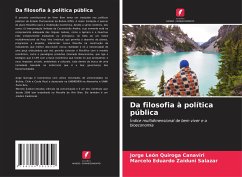 Da filosofia à política pública - Quiroga Canaviri, Jorge León;Zaiduni Salazar, Marcelo Eduardo